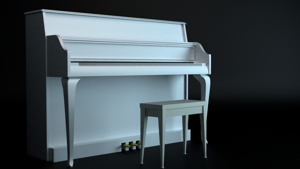 White Piano preview image 1
